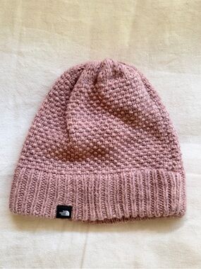 The North Face Pink Knit Beanie